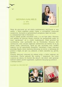 Monika Kalarus - informacja o twórcy